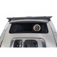 Infiniti G37 09-13 Center Upper Console Shifter Trim Bezel, Silver 96941-1NJ8A, E050, OEM, 2009, 2010, 2011, 2012, 2013