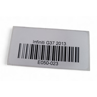 Infiniti G37 08-13 Coupe Instrument Panel Glove Box W/ Cover 68500-JK62B, E050, OEM, 2008, 2009, 2010, 2011, 2012, 2013