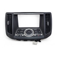 Infiniti G37 08-13 Audio Display Control Panel 28395-JK65B, E050, OEM, 2008, 2009, 2010, 2011, 2012, 2013