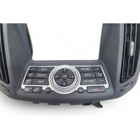 Infiniti G37 08-13 Audio Display Control Panel 28395-JK65B, E050, OEM, 2008, 2009, 2010, 2011, 2012, 2013