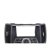 Infiniti G37 08-13 Audio Display Control Panel 28395-JK65B, E050, OEM, 2008, 2009, 2010, 2011, 2012, 2013