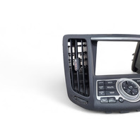 Infiniti G37 08-13 Audio Display Control Panel 28395-JK65B, E050, OEM, 2008, 2009, 2010, 2011, 2012, 2013