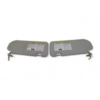 Infiniti G37 09-13 Sedan Sun Visor Sunvisor Right/Left Tan Set 96401-JJ51A, E050, OEM, 2009, 2010, 2011, 2012, 2013