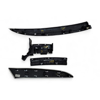 Infiniti G37 09-13 Front Dash Metal Trim Molding Left/Right Silver 68411-JJ60A, E050, OEM, 2009, 2010, 2011, 2012, 2013