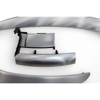 Infiniti G37 09-13 Front Dash Metal Trim Molding Left/Right Silver 68411-JJ60A, E050, OEM, 2009, 2010, 2011, 2012, 2013