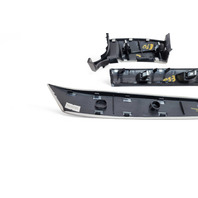 Infiniti G37 09-13 Front Dash Metal Trim Molding Left/Right Silver 68411-JJ60A, E050, OEM, 2009, 2010, 2011, 2012, 2013