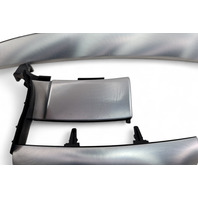 Infiniti G37 09-13 Front Dash Metal Trim Molding Left/Right Silver 68411-JJ60A, E050, OEM, 2009, 2010, 2011, 2012, 2013