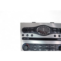 Infiniti G37 09-13 Sedan Audio Climate Display Control Unit Module 25391-1UF3A, E050, OEM, 2009, 2010, 2011, 2012, 2013