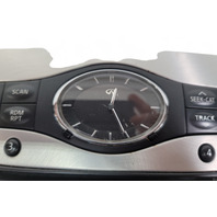 Infiniti G37 09-13 Sedan Audio Climate Display Control Unit Module 25391-1UF3A, E050, OEM, 2009, 2010, 2011, 2012, 2013