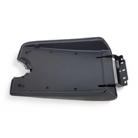 Infiniti G37 09-13 Convertible Center Console Arm Rest Lid Black 96920-1VW0A, E050, OEM, 2009, 2010, 2011, 2012, 2013