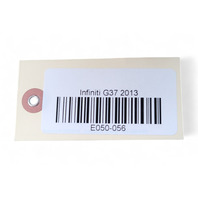 Infiniti G37 10-13 Windshield Washer Tank Reservoir 28910-1NL0A, E050, OEM, 2010, 2011, 2012, 2013