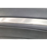 Infiniti G37 11-13 Front Left Door Panel Black 80901-1NY1B, E050, OEM, 2011, 2012, 2013