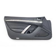 Infiniti G37 11-13 Front Left Door Panel Black 80901-1NY1B, E050, OEM, 2011, 2012, 2013