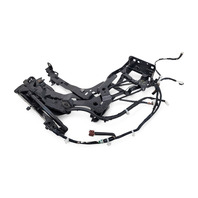 Infiniti G37 09-13 Rear Left Trunk Linkage Hinge Bracket, 84401-JJ50B, E050, OEM, 2009, 2010, 2011, 2012, 2013