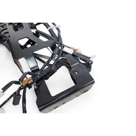 Infiniti G37 09-13 Rear Left Trunk Linkage Hinge Bracket, 84401-JJ50B, E050, OEM, 2009, 2010, 2011, 2012, 2013