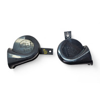 Infiniti G37 08-13 High & Low Pitch Tone Horn Set Complete Assembly 25620-JL60A, E050, OEM, 2008, 2009, 2010, 2011, 2012, 2013