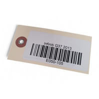 Infiniti G37 10-13 SRS Clock Spring Spiral Reel Cable B5554-1PV8A, E050, OEM, 2010, 2011, 2012, 2013