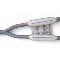 Infiniti G37 08-13 Center Middle Exhaust Pipe Muffler 20300-JJ50B, E050, OEM, 2008, 2009, 2010, 2011, 2012, 2013