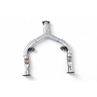 Infiniti G37 10-13 Front Exhaust Down Y Flex Pipe 20020-JL00B, E050, OEM, 2010, 2011, 2012, 2013