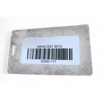 Infiniti G37 10-13 Front Exhaust Down Y Flex Pipe 20020-JL00B, E050, OEM, 2010, 2011, 2012, 2013