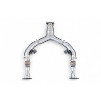 Infiniti G37 10-13 Front Exhaust Down Y Flex Pipe 20020-JL00B, E050, OEM, 2010, 2011, 2012, 2013