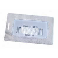 Infiniti G37 09-13 Mats Floor Carpet Liner Set Of 4, G4900-1NY6E, E050, OEM, 2009, 2010, 2011, 2012, 2013