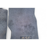 Infiniti G37 09-13 Mats Floor Carpet Liner Set Of 4, G4900-1NY6E, E050, OEM, 2009, 2010, 2011, 2012, 2013