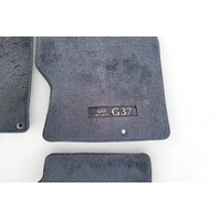 Infiniti G37 09-13 Mats Floor Carpet Liner Set Of 4, G4900-1NY6E, E050, OEM, 2009, 2010, 2011, 2012, 2013