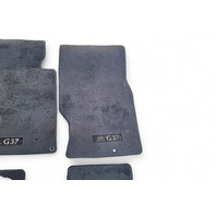 Infiniti G37 09-13 Mats Floor Carpet Liner Set Of 4, G4900-1NY6E, E050, OEM, 2009, 2010, 2011, 2012, 2013