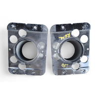 Infiniti G37 09-13 Convertible Rear Bumper Reinforcement Stay Left/Right Set 85211-JJ50A, E050, OEM, 2009, 2010, 2011, 2012, 2013