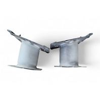 Infiniti G37 09-13 Convertible Rear Bumper Reinforcement Stay Left/Right Set 85211-JJ50A, E050, OEM, 2009, 2010, 2011, 2012, 2013