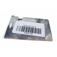 Infiniti G37 09-13 Convertible Full Floor Carpet Set Black/Black 74901-1NJ5A, E050, OEM, 2009, 2010, 2011, 2012, 2013