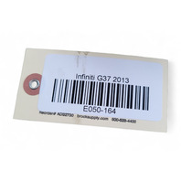 Infiniti G37 08-13 Headlight Lamp Bumper Bracket Beam Right/Left Set 62561-JL00A, E050, OEM, 2008, 2009, 2010, 2011, 2012, 2013