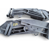 Infiniti G37 08-13 Headlight Lamp Bumper Bracket Beam Right/Left Set 62561-JL00A, E050, OEM, 2008, 2009, 2010, 2011, 2012, 2013