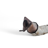 Infiniti G37 09-13 Left Engine Exhaust Manifold Downpipe 3.7L, B08B3-1MD0B, E050, OEM, 2009, 2010, 2011, 2012, 2013