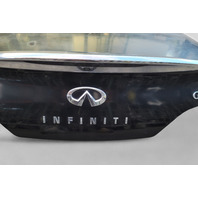 Infiniti G37 09-13 Trunk Deck Lid Tail Gate Black, H430M-JJ5MA, E050, OEM, 2009, 2010, 2011, 2012, 2013