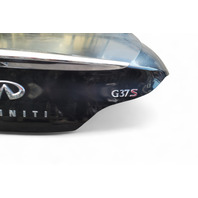 Infiniti G37 09-13 Trunk Deck Lid Tail Gate Black, H430M-JJ5MA, E050, OEM, 2009, 2010, 2011, 2012, 2013
