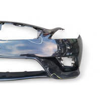 Infiniti G37 10-13 Sedan Front Bumper Cover Black 62022-1NL0H, E050, OEM, 2010, 2011, 2012, 2013