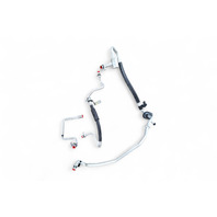 Infiniti G37 08-13 A/C AC Refrigerant Discharge Hose Pipe, High/Low Set(4) 92480-3WK0A, E050, OEM, 2008, 2009, 2010, 2011, 2012, 2013