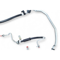 Infiniti G37 08-13 A/C AC Refrigerant Discharge Hose Pipe, High/Low Set(4) 92480-3WK0A, E050, OEM, 2008, 2009, 2010, 2011, 2012, 2013