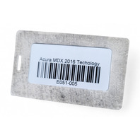 Acura MDX 14-16 Engine Hood Bonnet Assembly Metallic, 60100-TZ5-A90ZZ, E051, OEM, 2014, 2015, 2016