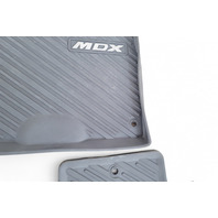 Acura MDX 14-16 All Season Weather Floor Mats 4 Piece Set Black 08P13-TZ5-211A, E051, OEM, 2014, 2015, 2016