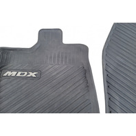 Acura MDX 14-16 All Season Weather Floor Mats 4 Piece Set Black 08P13-TZ5-211A, E051, OEM, 2014, 2015, 2016