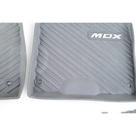 Acura MDX 14-16 All Season Weather Floor Mats 4 Piece Set Black 08P13-TZ5-211A, E051, OEM, 2014, 2015, 2016