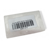 Acura MDX 16 Front Exhaust Manifold Assembly 18180-RN0-A20, E051, OEM, 2016