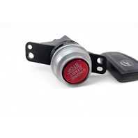 Acura MDX 14-20 Engine Start Stop Ignition Switch Button W/Fob Key, Key Case Set(3) 35881-TZ5-A01 E051, OEM, 2014, 2015, 2016, 2017, 2018, 2019, 2020