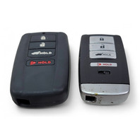 Acura MDX 14-20 Smart Key Keyless Entry Remote Fob Driver2 W/Key Case, 72147-TZ5-A01, 72147-TZ5-A01, E051, OEM, 2014, 2015, 2016, 2017, 2018, 2019, 2020