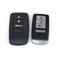 Acura MDX 14-20 Smart Key Keyless Entry Remote Fob Driver2 W/Key Case, 72147-TZ5-A01, 72147-TZ5-A01, E051, OEM, 2014, 2015, 2016, 2017, 2018, 2019, 2020