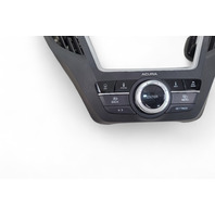 Acura MDX 14-20 Instrument Center Air Vent Bezel & Audio Navigation Control Switch 77250-TZ5-A01ZB, E051, OEM, 2014, 2015, 2016, 2017, 2018, 2019, 2020