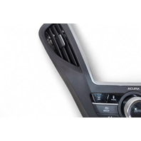 Acura MDX 14-20 Instrument Center Air Vent Bezel & Audio Navigation Control Switch 77250-TZ5-A01ZB, E051, OEM, 2014, 2015, 2016, 2017, 2018, 2019, 2020